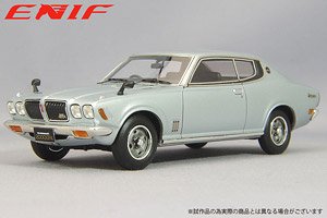 日産 ブルーバードU 2000GTX 2ドア ハードトップ 1974年型 シルバーメタリック (ミニカー)