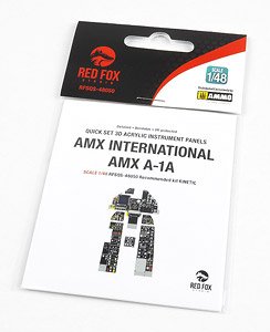 AMX International AMX A-1A Quick Set 3D Instrument Panel (for Kinetic) (Plastic model)