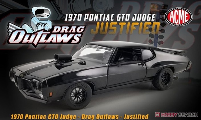 1970 Pontiac GTO Judge - Drag Outlaws - JUSTIFIED (ミニカー) その他の画像1