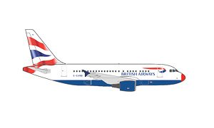 British Airways Airbus A318 `Flying Start` - G-Eunb (Pre-built Aircraft)