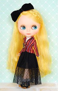 Dear Darling fashion for dolls チュールロングスカート (22cm) (ブラック) (ドール)