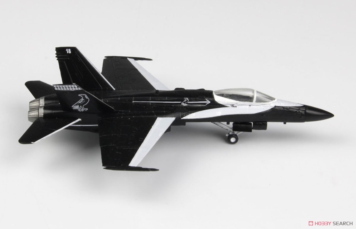 オーストラリア空軍 戦闘機 F/A-18A ホーネット NO.75 SQ 機種転換記念塗装 `ブラック・マグパイ` (2機セット) (プラモデル) 商品画像12