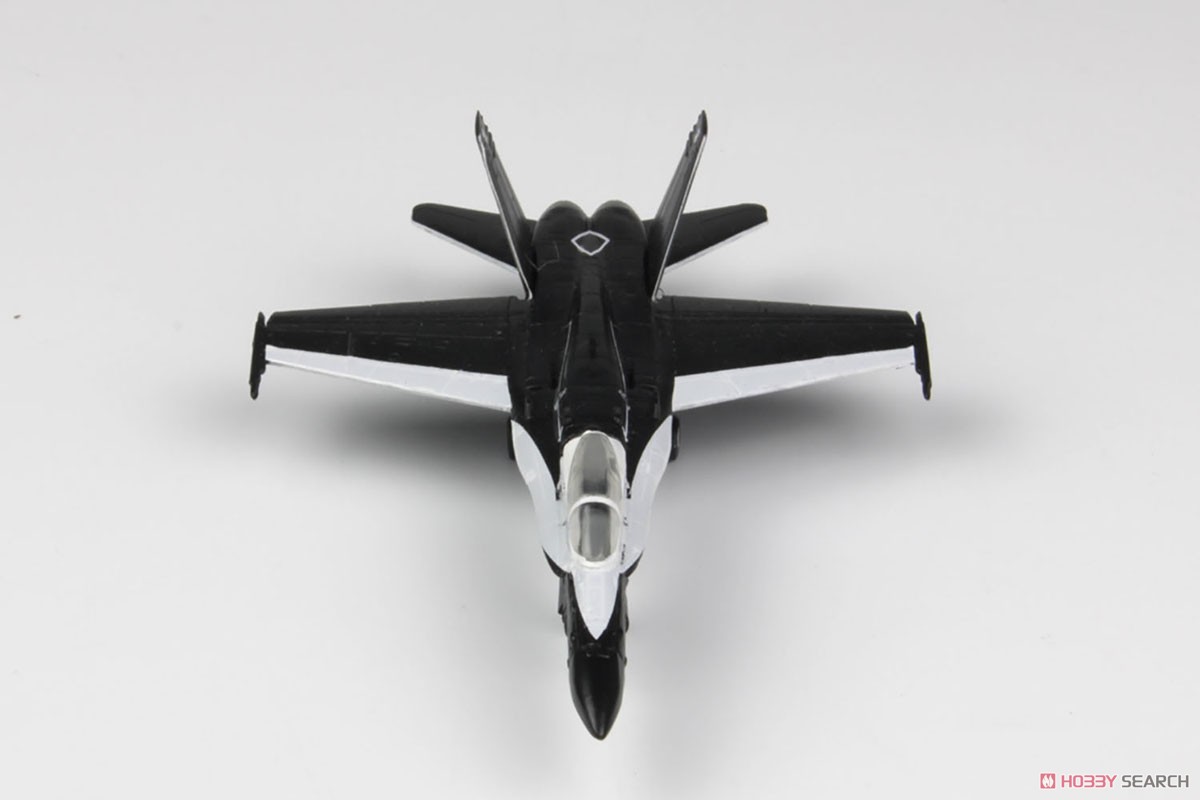 オーストラリア空軍 戦闘機 F/A-18A ホーネット NO.75 SQ 機種転換記念塗装 `ブラック・マグパイ` (2機セット) (プラモデル) 商品画像14