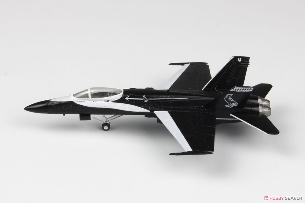 オーストラリア空軍 戦闘機 F/A-18A ホーネット NO.75 SQ 機種転換記念塗装 `ブラック・マグパイ` (2機セット) (プラモデル) 商品画像8