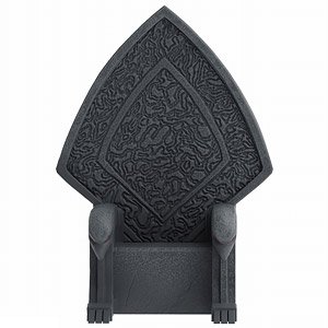 Mighty Morphin Power Rangers/ Lord Zedd Throne Ultimate Figure Accessory (Completed)