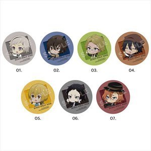 【文豪ストレイドッグス】 ぐいっと！ メタリック缶バッジ 01 第1弾 (7個セット) (キャラクターグッズ)