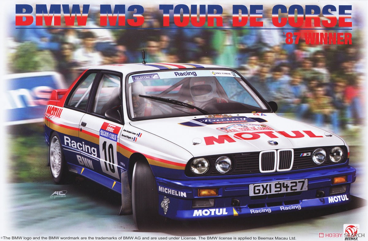 BMW M3 E30 1987 Tour de Corse Rally Winner (Model Car) Package1