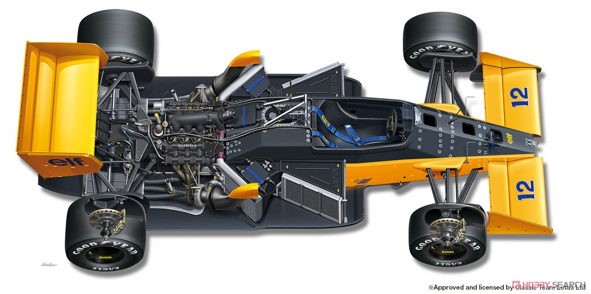 Lotus 99T 1987 Monaco GP Winner (Model Car) Other picture1