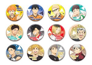 Haikyu!! School Obje Trading Can Badge (Set of 12) (Anime Toy)