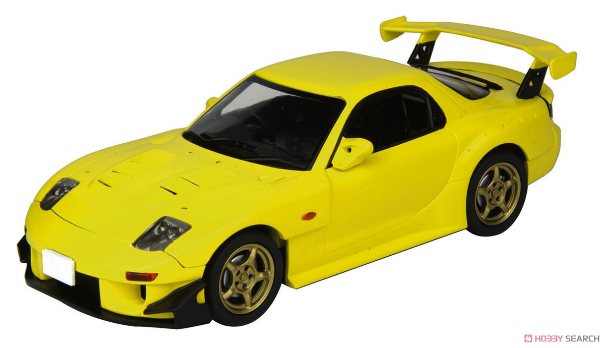 マツダ RX-7 (FD3S) カスタム コンペティションイエローマイカ (プラモデル) 商品画像1