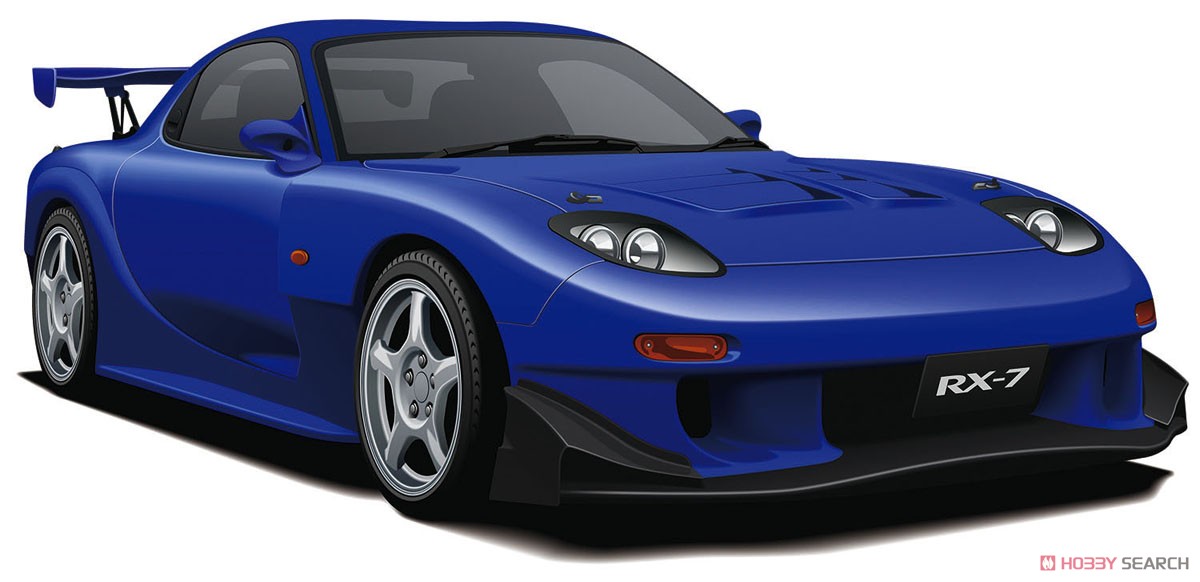 Mazda RX-7 (FD3S) Custom Indigo Blue Mica (Model Car) Other picture2