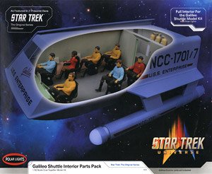 Star Trek Interior Parts Pack for Galileo Shuttle (Plastic model)