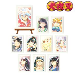 Inuyasha Trading Ani-Art Aqua Label Mini Art Frame (Set of 10) (Anime Toy)
