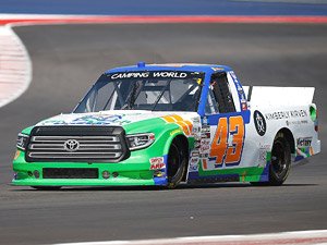 `ブラッド・ペレス` #43 グリーンテック・エナジー TOYOTA タンドラ NASCAR キャンピングワールド・トラックシリーズ 2022 (ミニカー)