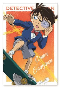 Detective Conan Post Card (Watercolor Conan) (Anime Toy)