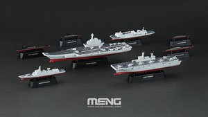 Chinese Fleet Set 2 (6 Types Included) (Pre-built Ship)