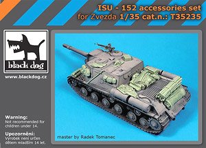 ISU-152 Accessories Set (for Zvezda) (Plastic model)