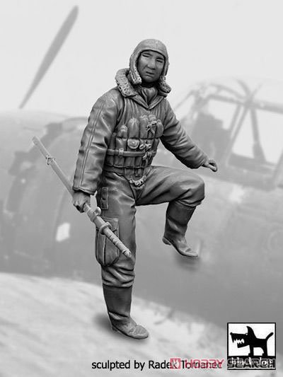 WW.II 日本軍 戦闘機パイロット フィギュア No.1 (プラモデル) その他の画像1