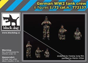 German WWII Tank Crew (Plastic model)