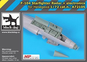 F-104 スターファイター レーダー & 電子機器 (ハセガワ用) (プラモデル)