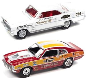 Legends of the 1/4 マイル 2台セット バージョン A (ミニカー)