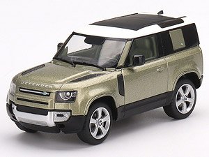 ランドローバー ディフェンダー 90 ファーストエディション パンゲアグリーン ダイキャストモデル (ミニカー)