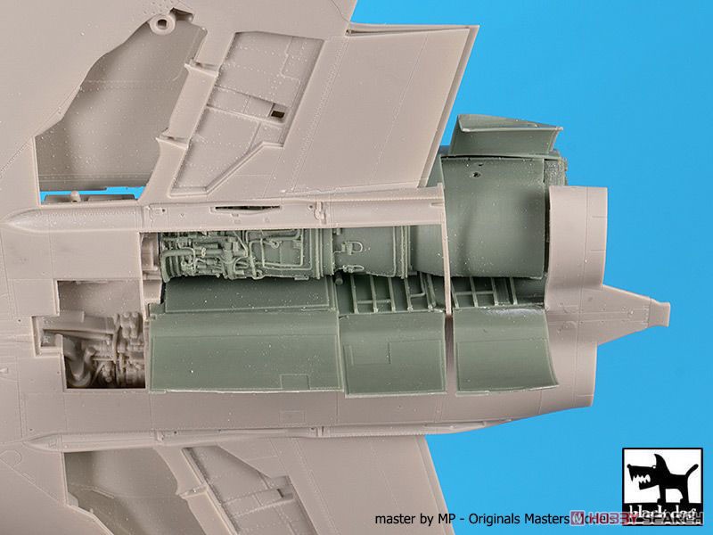 F-4B ファントム エンジン (左側) (タミヤ用) (プラモデル) その他の画像2