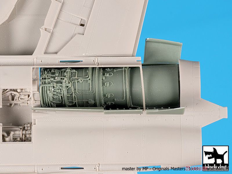 F-4B ファントム エンジン (左側) (タミヤ用) (プラモデル) その他の画像4