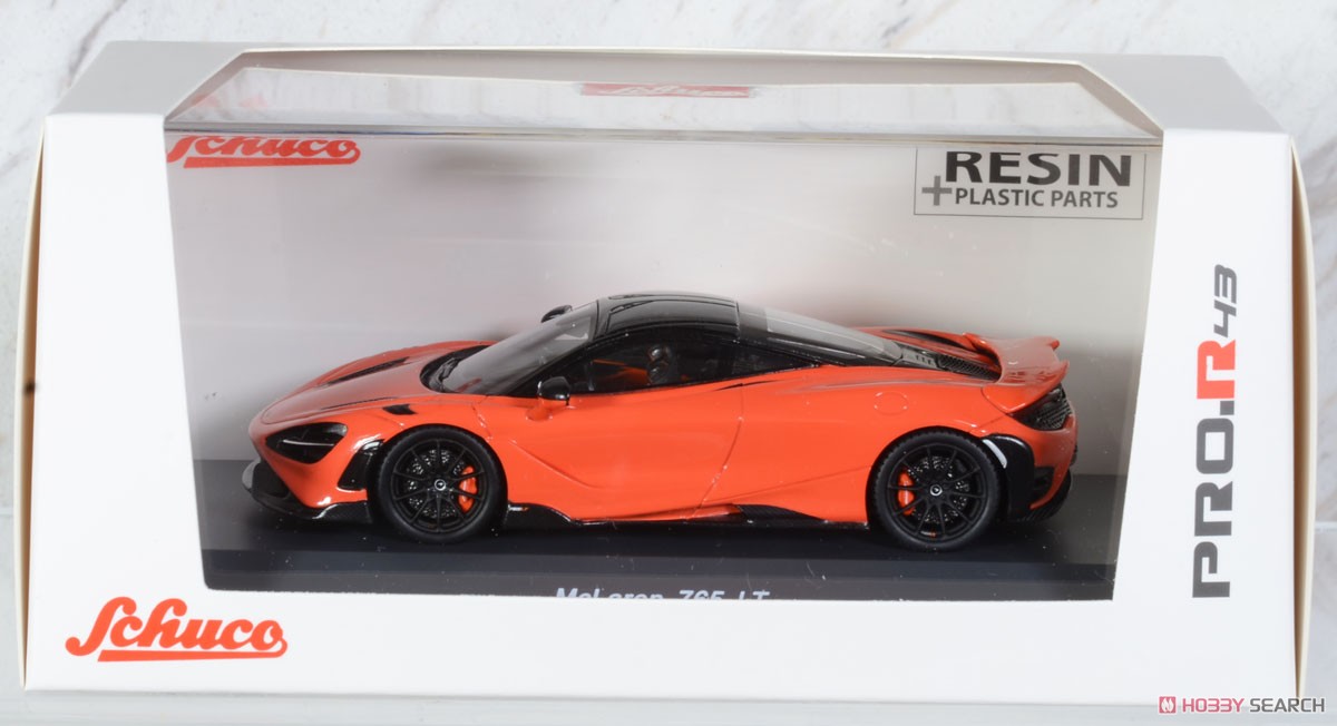 McLaren 765 LT Orange (Diecast Car) Package1