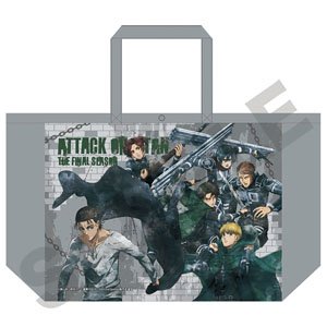 Attack on Titan The Final Season Grunge Art Happy Summer Bag (Anime Toy)