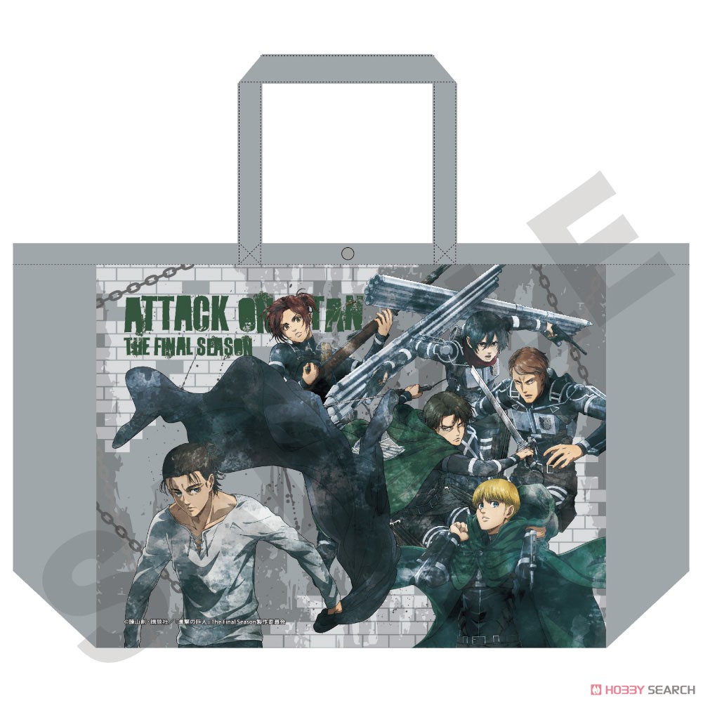 進撃の巨人 The Final Season グランジアート ハッピーサマーバッグ (キャラクターグッズ) 商品画像1