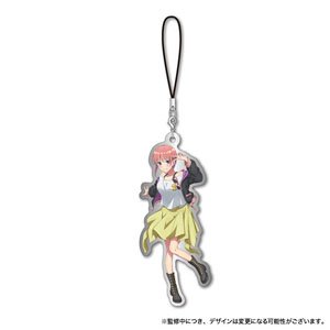 映画 五等分の花嫁 メタルチャームストラップ A:中野一花 (キャラクターグッズ)