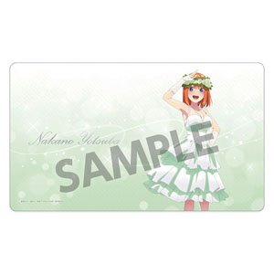 The Quintessential Quintuplets Rubber Mat Yotsuba Nakano Wedding Dress Ver. (Anime Toy)