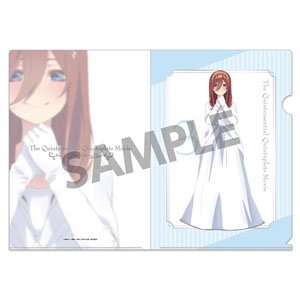 映画 五等分の花嫁 クリアファイル 中野三玖 ウェディングドレス ver. (キャラクターグッズ)