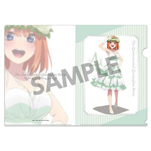 映画 五等分の花嫁 クリアファイル 中野四葉 ウェディングドレス ver. (キャラクターグッズ)