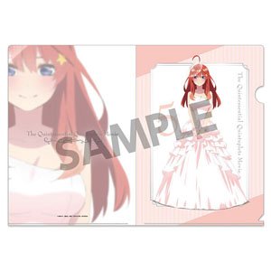 映画 五等分の花嫁 クリアファイル 中野五月 ウェディングドレス ver. (キャラクターグッズ)