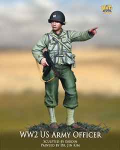 WW2 US Army Officer (Plastic model)