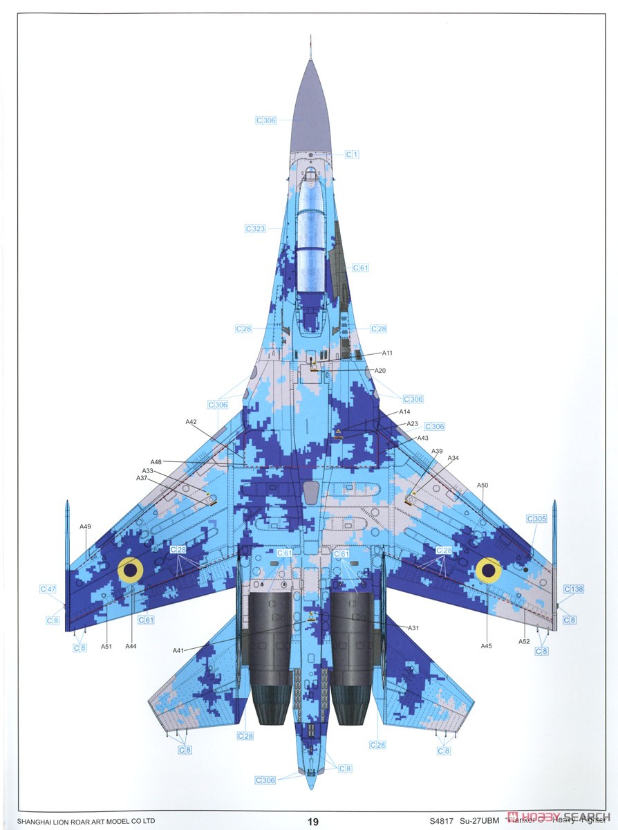 Su-27UB Ukraine Air Force (Plastic model) Color9