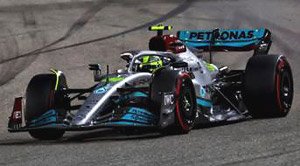 Mercedes-AMG Petronas F1 W13 E Performance No.44 Mercedes-AMG Petronas F1 Team 3rd Bahrain GP 2022 Lewis Hamilton (Diecast Car)