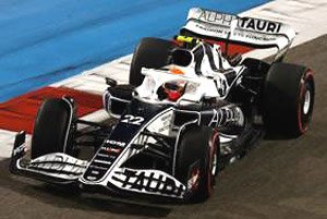 AlphaTauri AT03 No.22 Scuderia AlphaTauri 8th Bahrain GP 2022 Yuki Tsunoda (ミニカー)