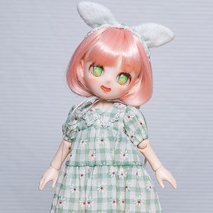 Candy House Series Paris Green Check Dress 1/6 Scale Doll (Fashion Doll)