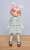 Candy House Series Paris Green Check Dress 1/6 Scale Doll (Fashion Doll) Item picture1