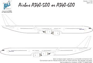A340-5/600 コンバージョンセット (レベル用) ※デカール無し (プラモデル)