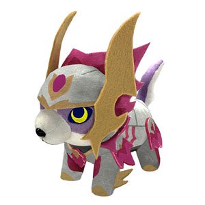 Monster Hunter Rise: Sunbreak Deformed Plush Palamute [Malze Palamute] (Anime Toy)