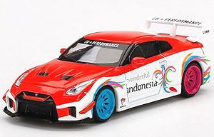 LB-Silhouette WORKS GT Nissan 35GT-RR バージョン1 Wonderful Indonesia (インドネシア限定) (ミニカー)