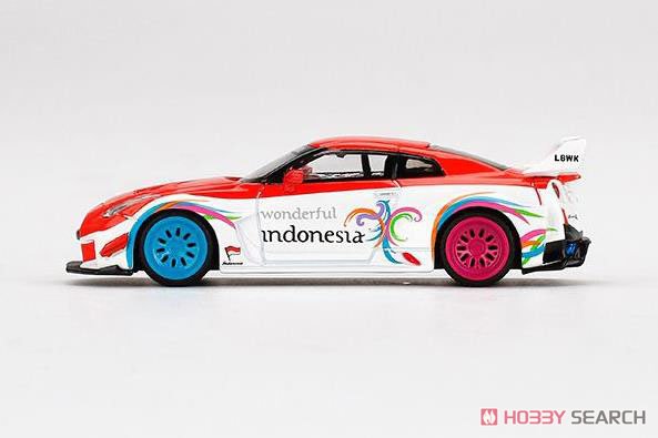 LB-Silhouette WORKS GT Nissan 35GT-RR バージョン1 Wonderful Indonesia (インドネシア限定) (ミニカー) 商品画像3