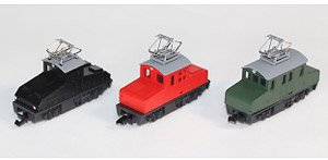 Convex Type Electric Locomotive Kit Three Types Set (Unassembled Kit) (Model Train)