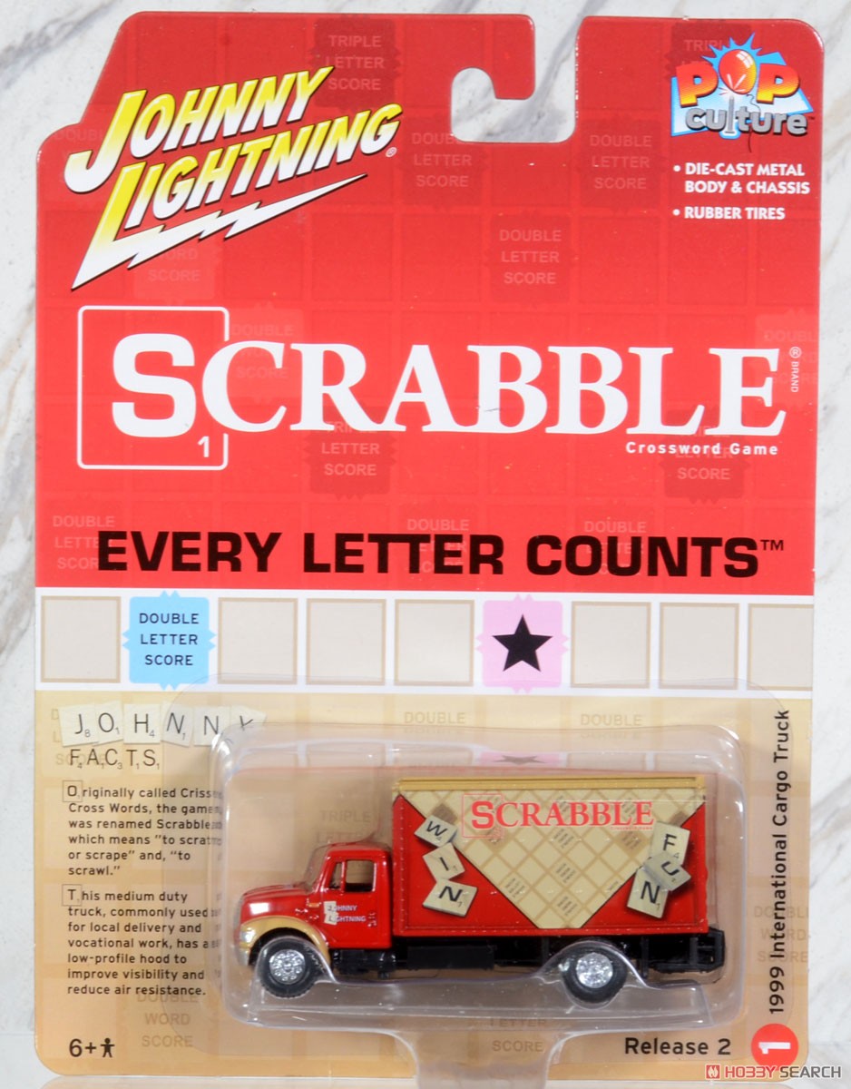 Scrabble 1999 International Cargo Truck (Diecast Car) Package1