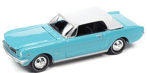 1965 フォード マスタング ブルー/ホワイト 007 サンダーボール作戦 (ミニカー)
