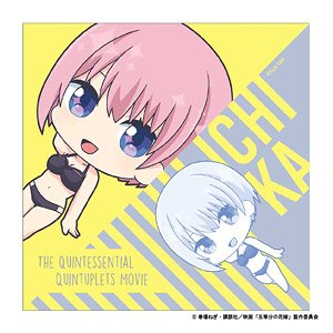 映画「五等分の花嫁」 えいちびっと パケッタオル 中野一花 (キャラクターグッズ)